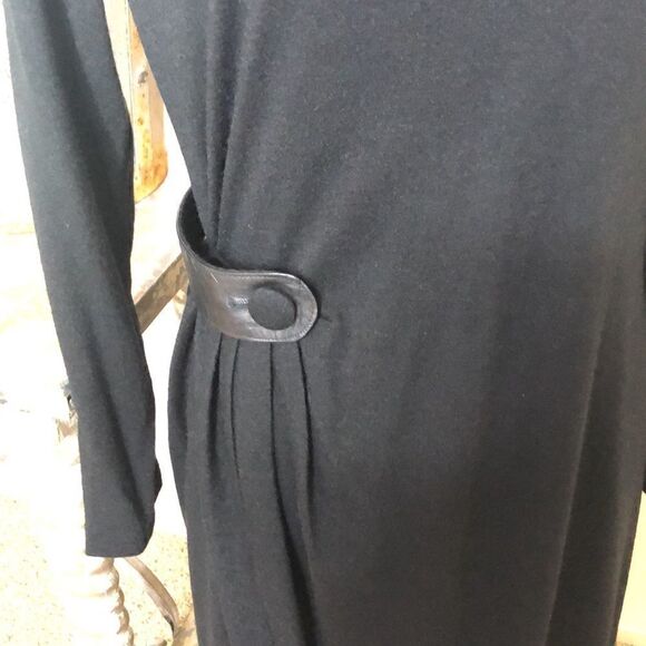 Vintage Samuel Blue Black Knit Dress - Picture 3 of 15